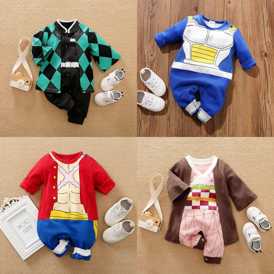 Anime Cosplay Toddler - Baby Animation Role Rompers Newborn Training