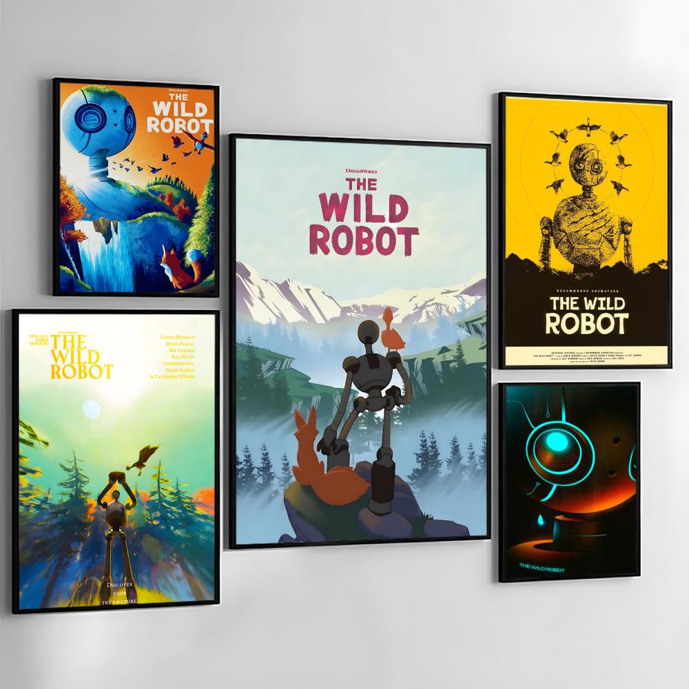 Anime Cosplay Wallpaper - The W-Wild Robot Anime Poster Waterproof
