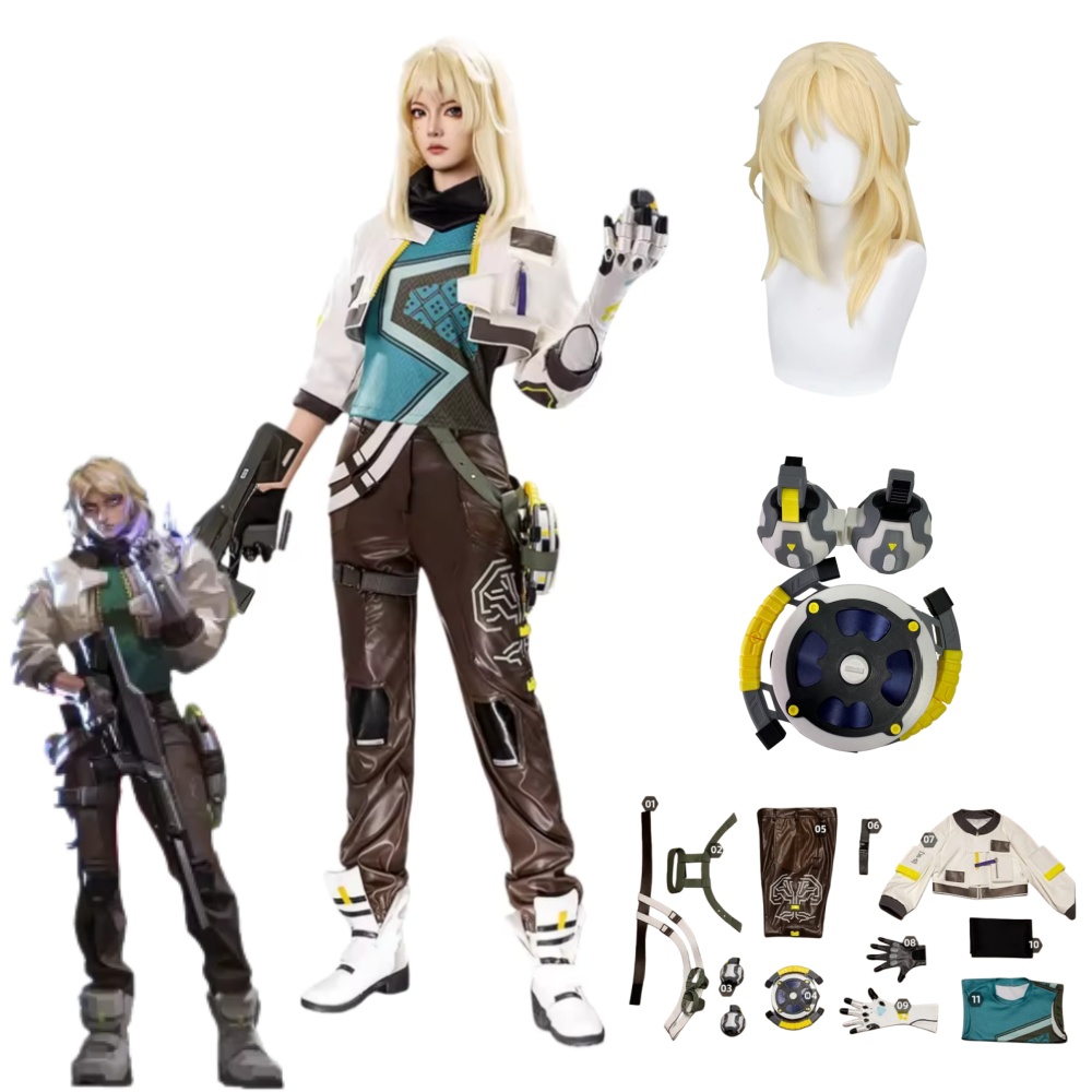 Anime Cosplay Costumes Female - Deadlock Cosplay Costume Props VALORANT Deadlock