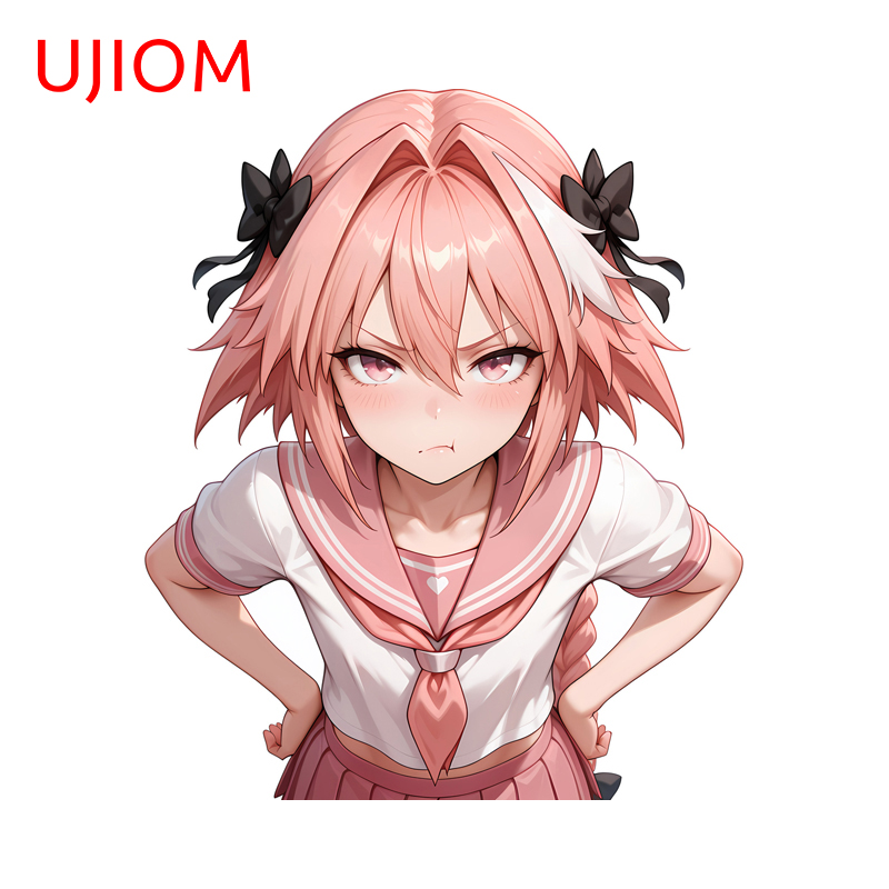 Anime Cosplay Wallpaper - UJIOM Astolfo Angry Anime Femboy Wall