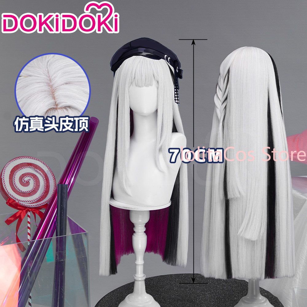 Anime Cosplay Long Hair - Honkai：Star Rail Nihilux Cosplay Wig Tricolor