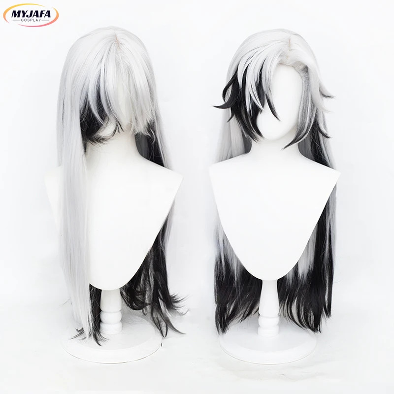 Cosplay Anime White Hair - ABC123Boothill Cosplay Wig HSR Boothill Silver