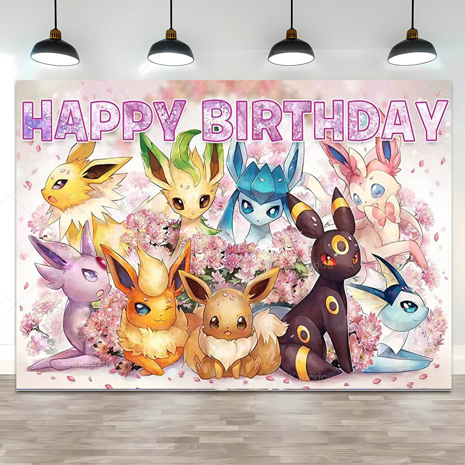Pokemon Eevee Birthday Party B - Anime Cosplay Pokemon 리뷰 및 가격