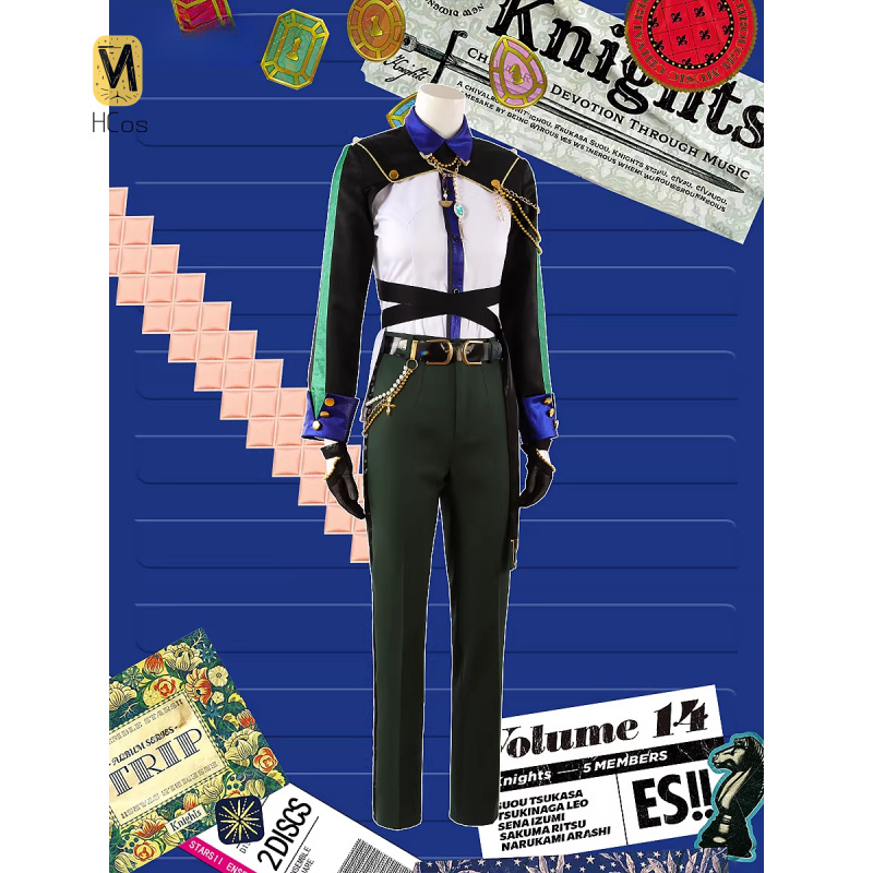HCos Ensemble Stars knights tr - Anime Cosplay Dress For Men 리뷰 및 가격
