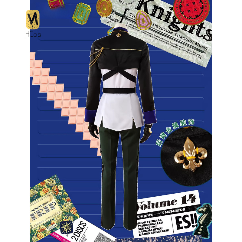 HCos Ensemble Stars knights tr - Anime Cosplay Dress For Men 리뷰 및 가격