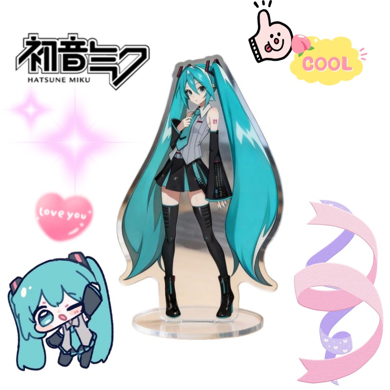 Hatsune Miku 10cm Acrylic Stan - Anime Cosplay Miku 리뷰 및 가격