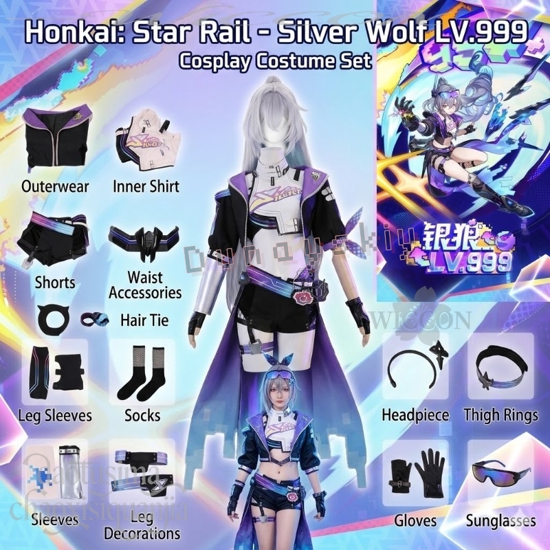 Anime Game Honkai：Star Rail Co - Anime Cosplay Bikini 리뷰 및 가격
