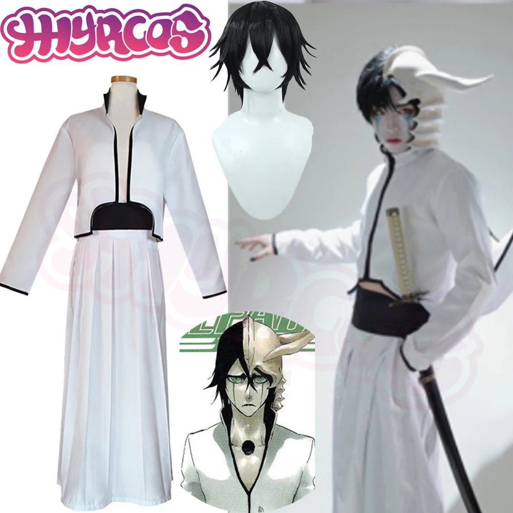 CosplayAnime Bleach Ulquiorra' - Cosplay Anime White Hair 리뷰 및 가격
