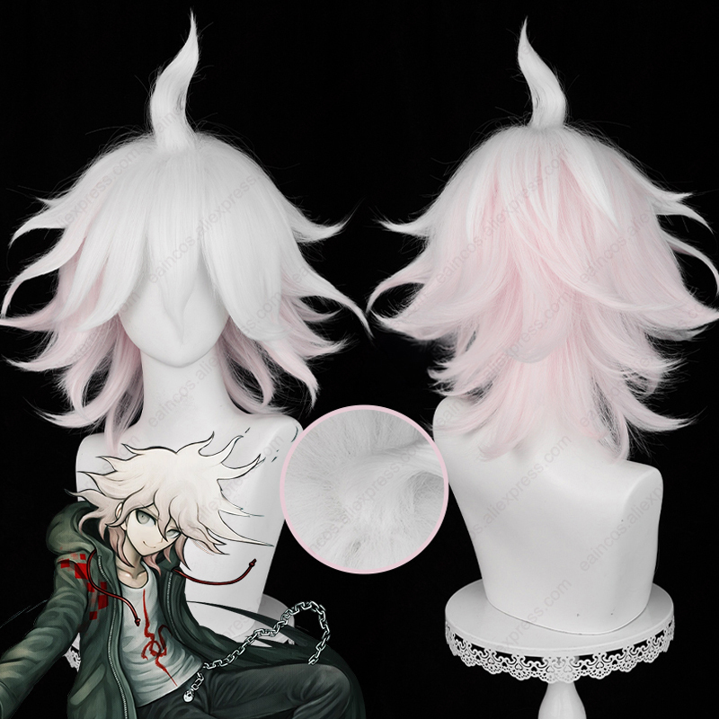 Anime Nagito Komaeda Cosplay W - Cosplay Anime White Hair 리뷰 및 가격