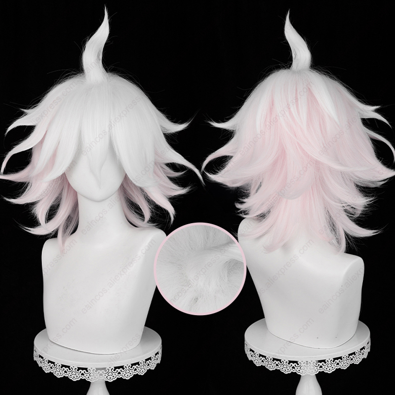 Anime Nagito Komaeda Cosplay W - Cosplay Anime White Hair 리뷰 및 가격