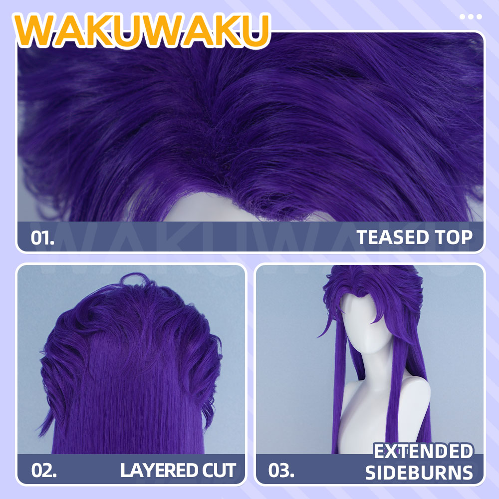 IN STOCK Jester Cosplay Wig Ga - Anime Cosplay Long Hair 리뷰 및 가격