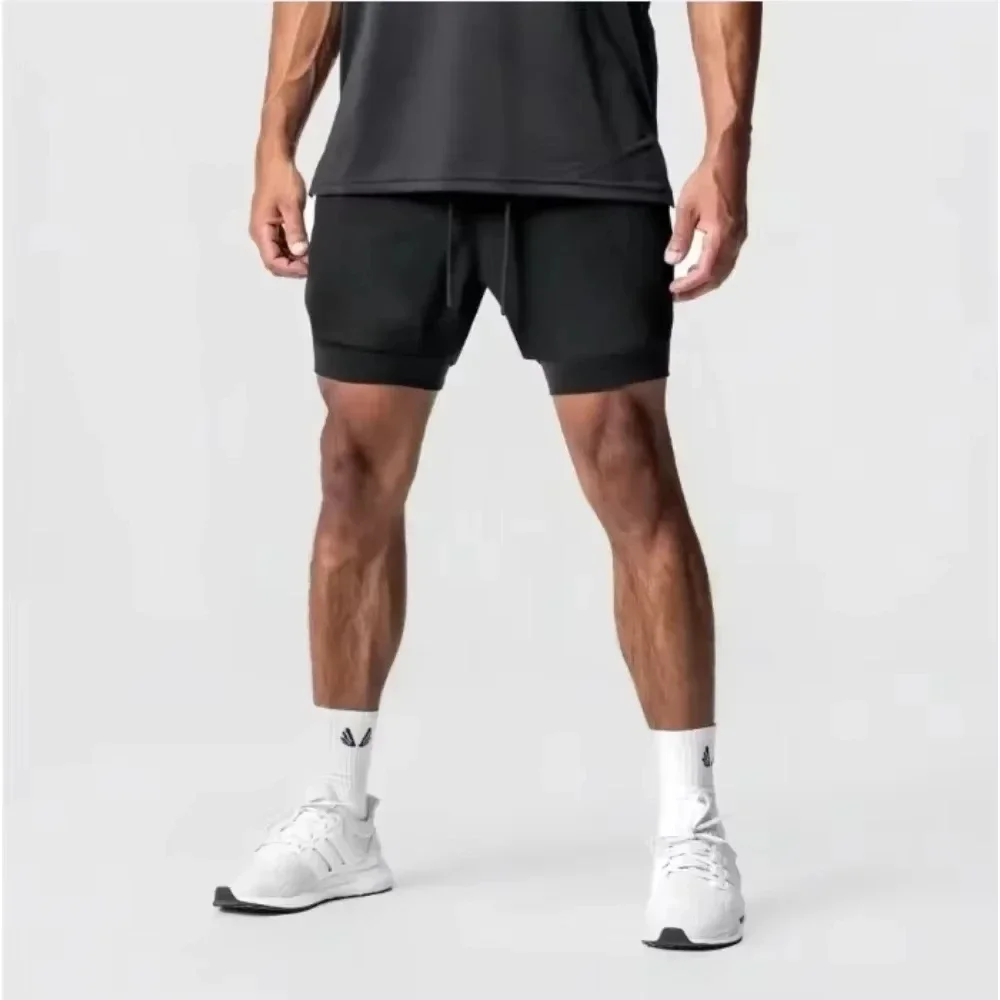 Akaza Men's 2-in-1 Shorts cott - Quick Anime Cosplay 리뷰 및 가격