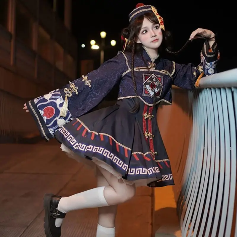 Lolita Chinese Style Sweet Dre - Anime Cosplay Costumes Female 리뷰 및 가격