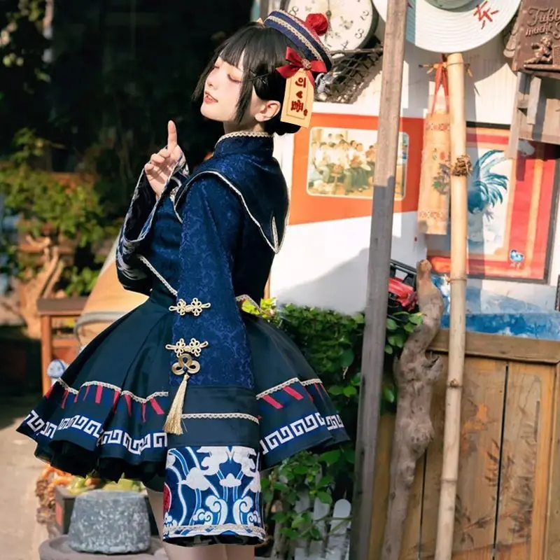 Lolita Chinese Style Sweet Dre - Anime Cosplay Costumes Female 리뷰 및 가격
