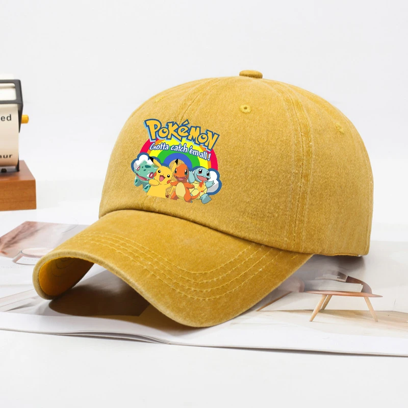 Children Baseball Cap Men Wome - Anime Cosplay Pokemon 리뷰 및 가격