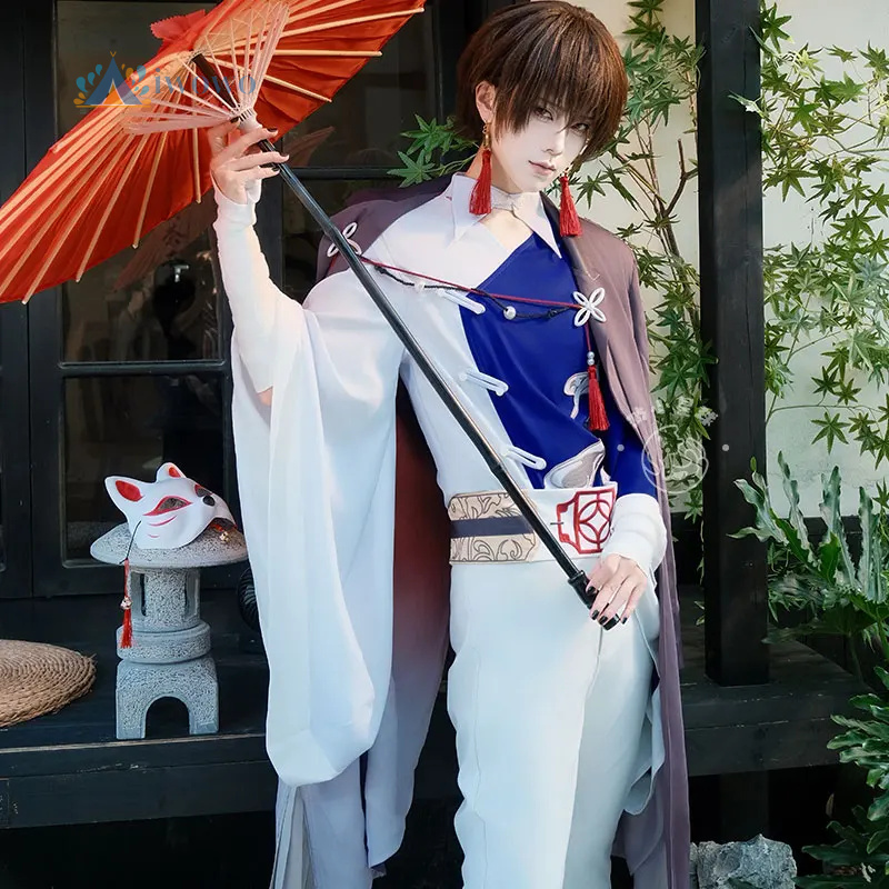 New Anime Bungo Stray Dogs Cos - Anime Cosplay Dress For Men 리뷰 및 가격