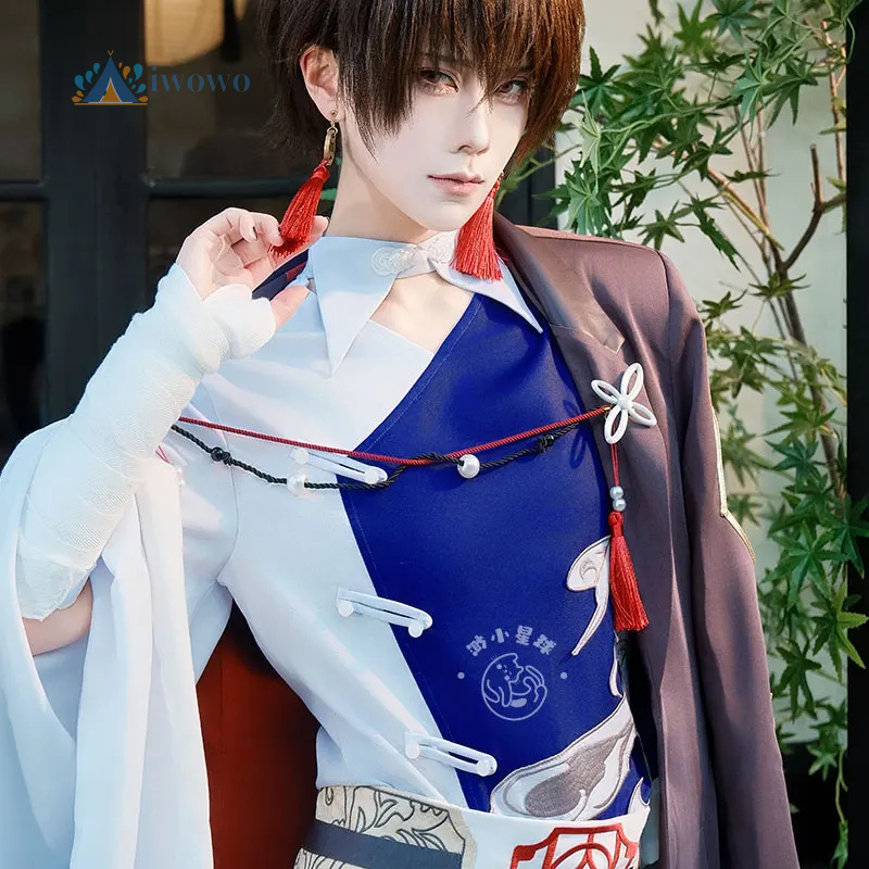 New Anime Bungo Stray Dogs Cos - Anime Cosplay Dress For Men 리뷰 및 가격