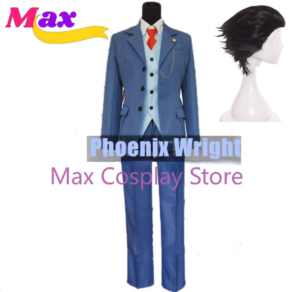 Max Phoenix Wright Cosplay Cos - Anime Cosplay Nz 리뷰 및 가격