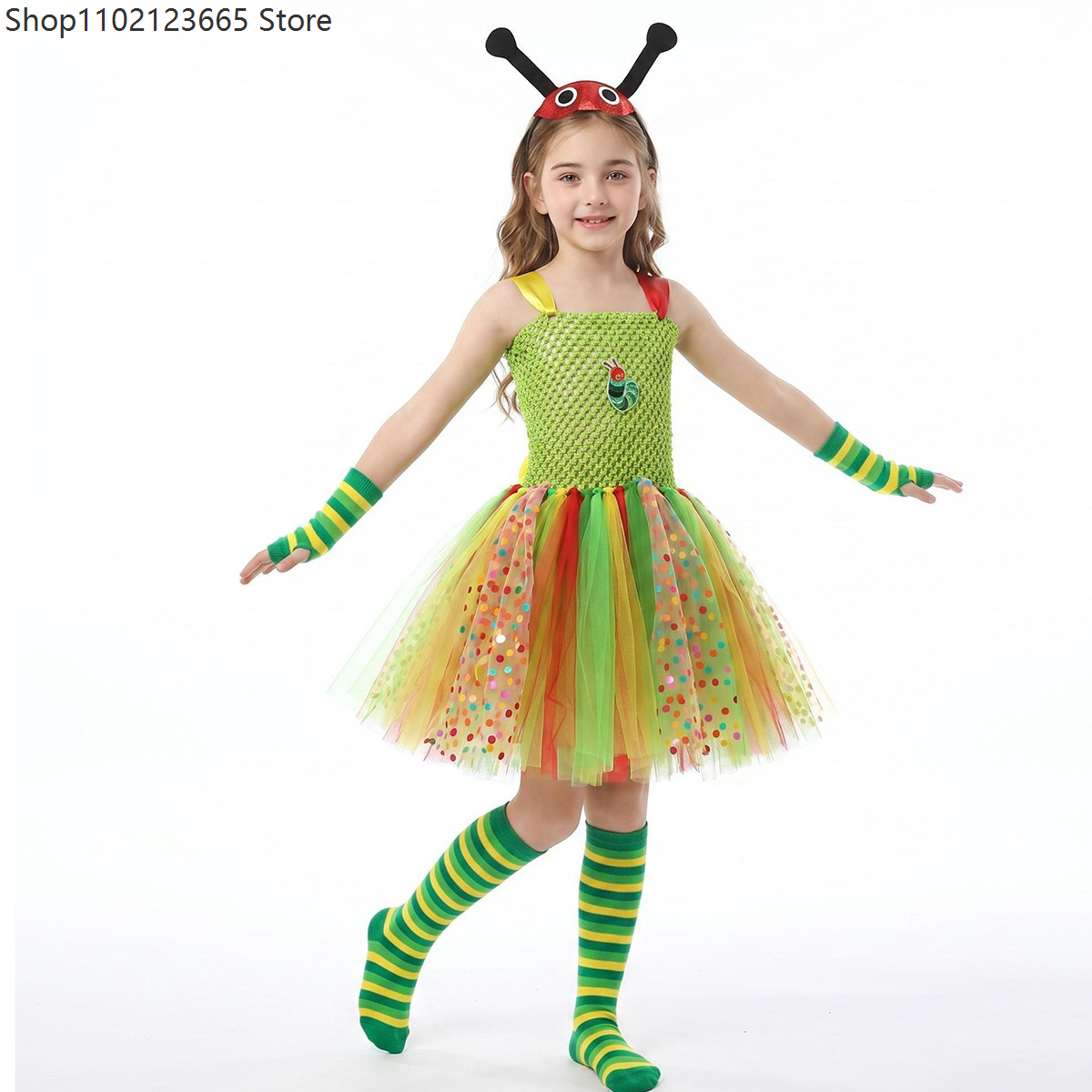 Bebés Niñas Caterpilla Tutu Sk - Anime Cosplay Toddler 리뷰 및 가격