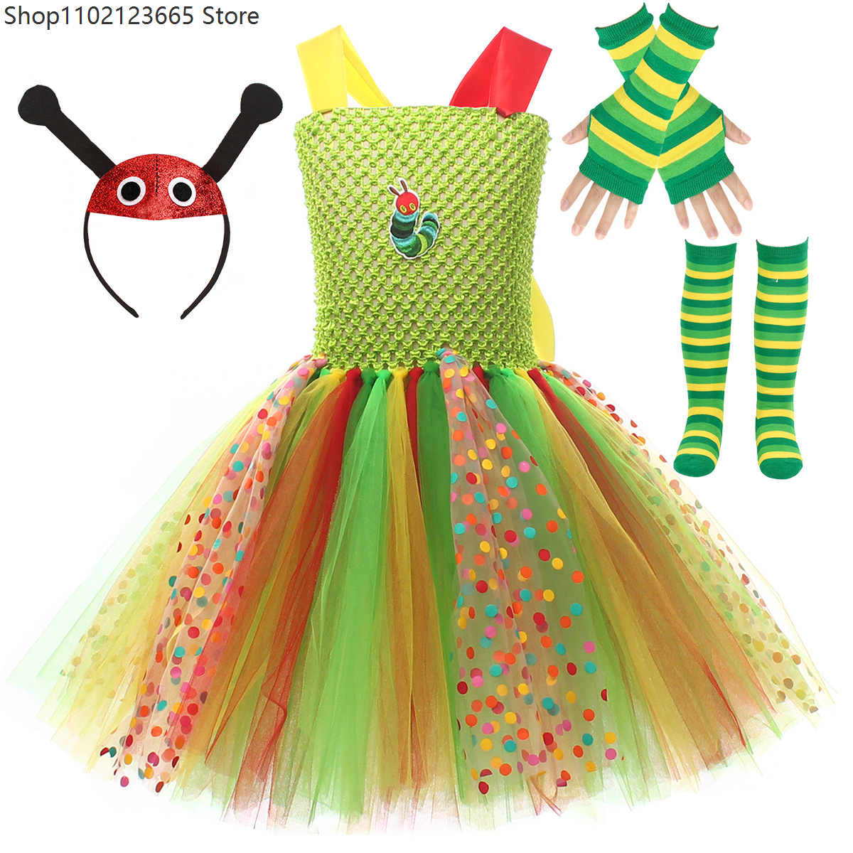 Bebés Niñas Caterpilla Tutu Sk - Anime Cosplay Toddler 리뷰 및 가격