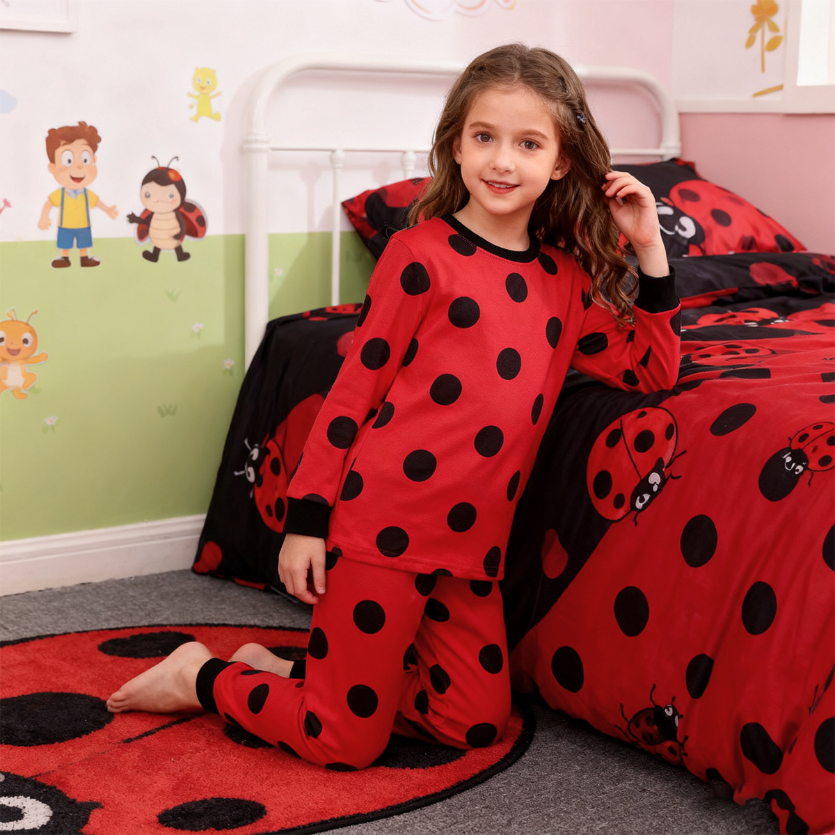 Ladybug Costume for Girls Todd - Anime Cosplay Toddler 리뷰 및 가격