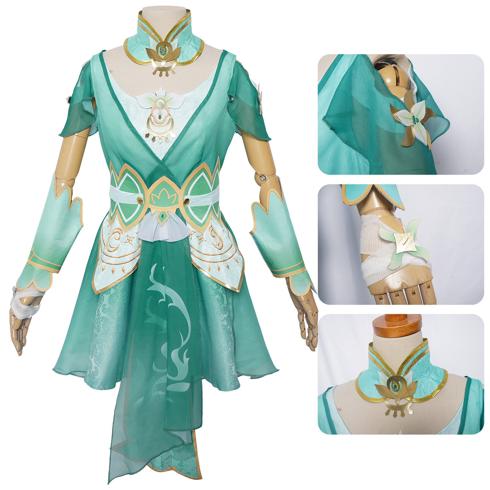 Bi Yao Cosplay Anime Jade Dyna - Anime Cosplay For Girls 리뷰 및 가격