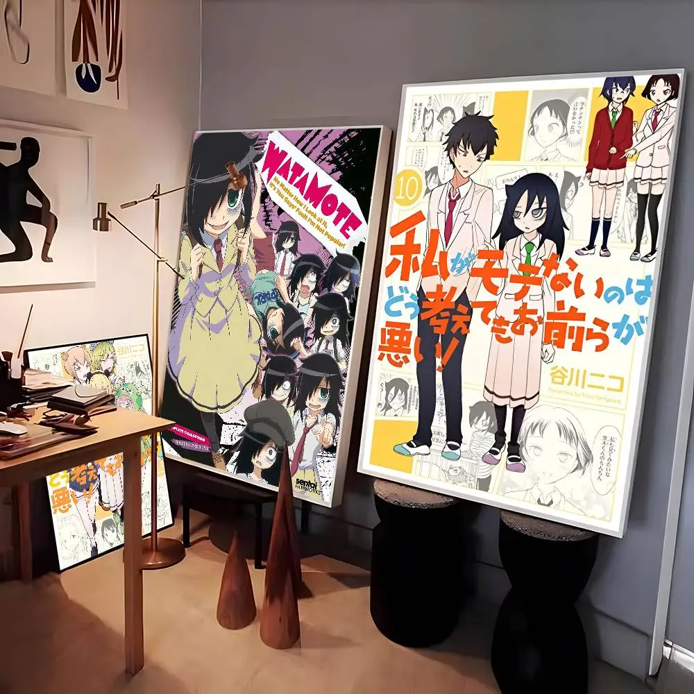 Anime W-Watamote Kuroki Tomoko - Anime Cosplay Wallpaper 리뷰 및 가격