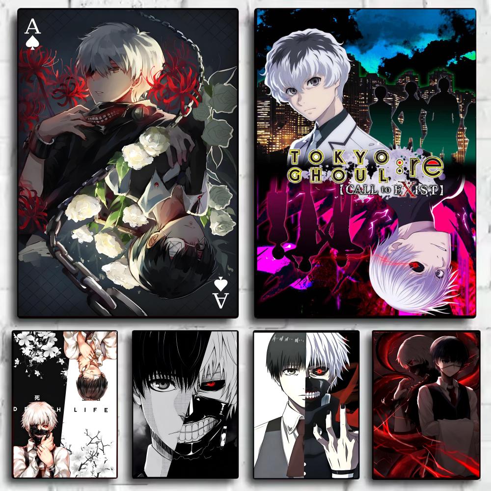 T-Tokyo Ghoul Anime Poster Sti - Anime Cosplay Wallpaper 리뷰 및 가격