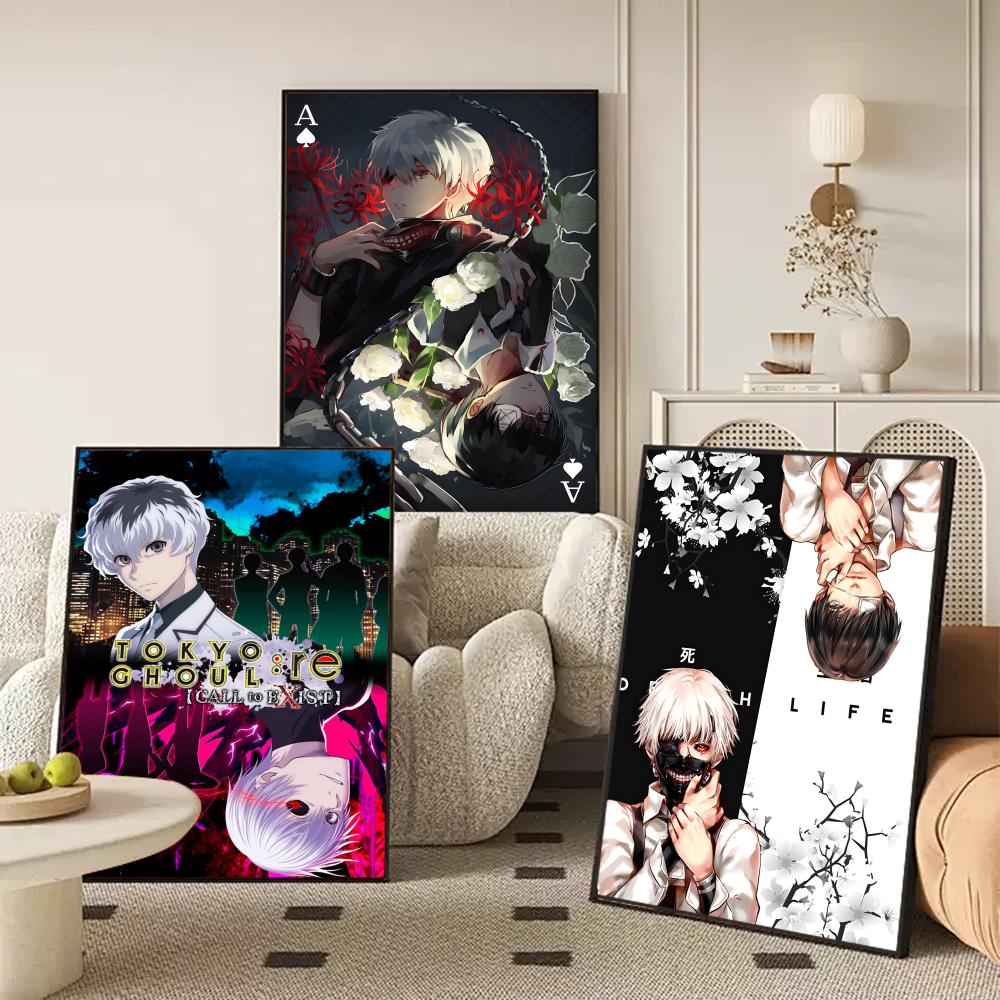 T-Tokyo Ghoul Anime Poster Sti - Anime Cosplay Wallpaper 리뷰 및 가격