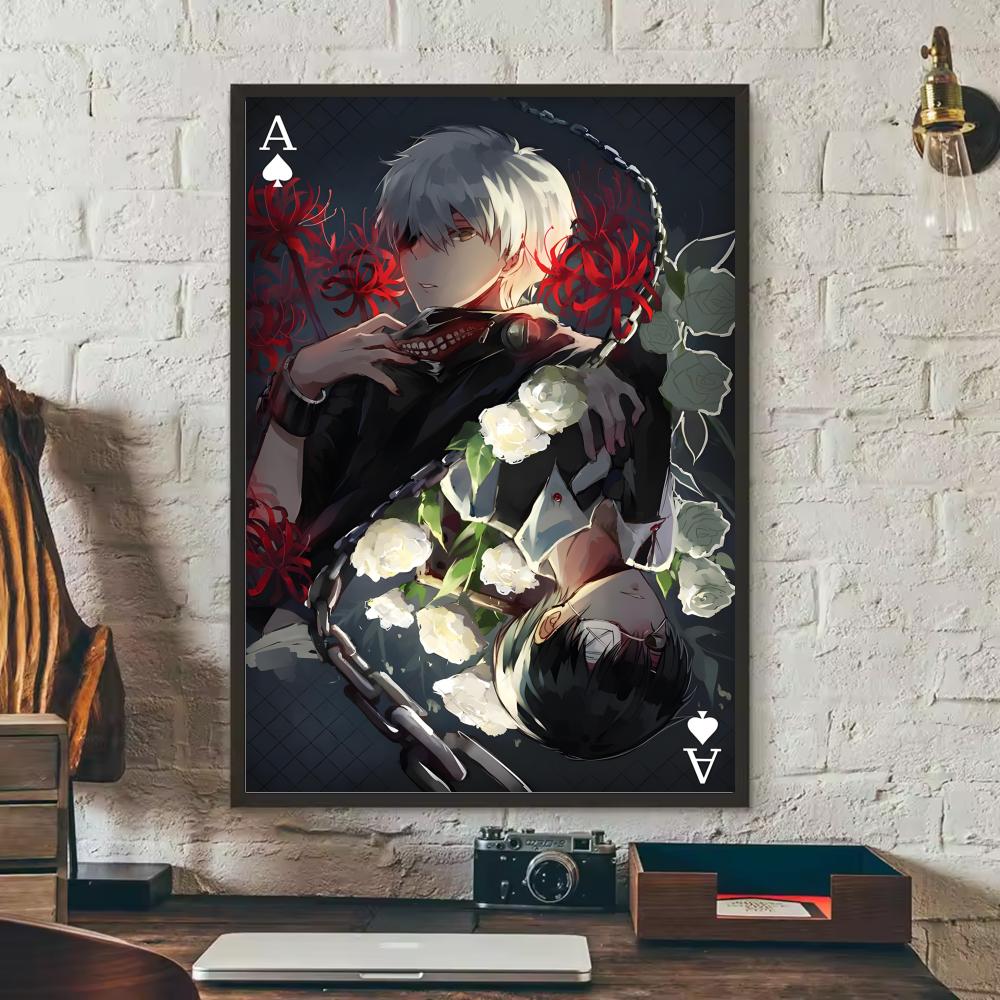 T-Tokyo Ghoul Anime Poster Sti - Anime Cosplay Wallpaper 리뷰 및 가격