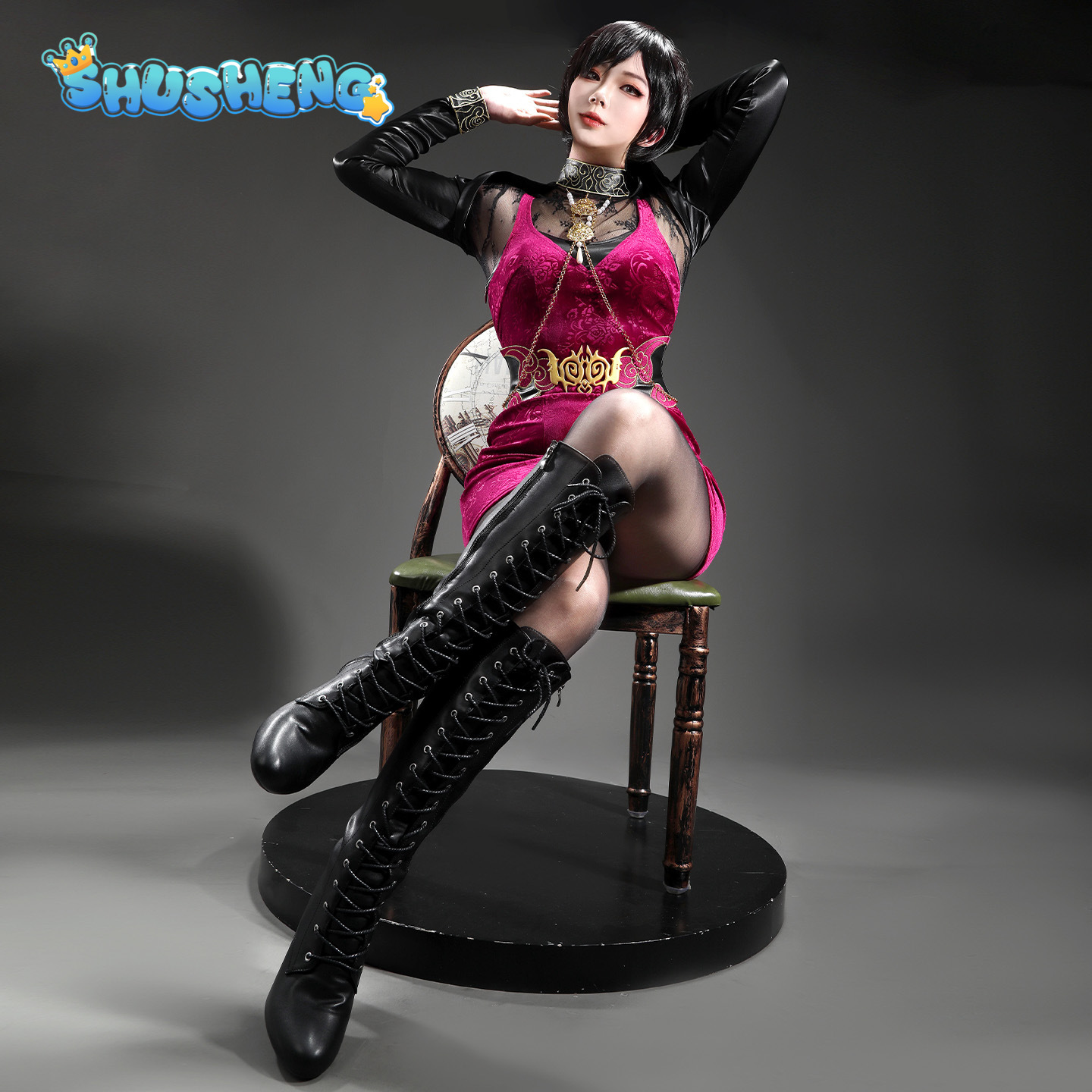 Ada Wong 30th anniversary Resi - Anime Cosplay Dress For Men 리뷰 및 가격