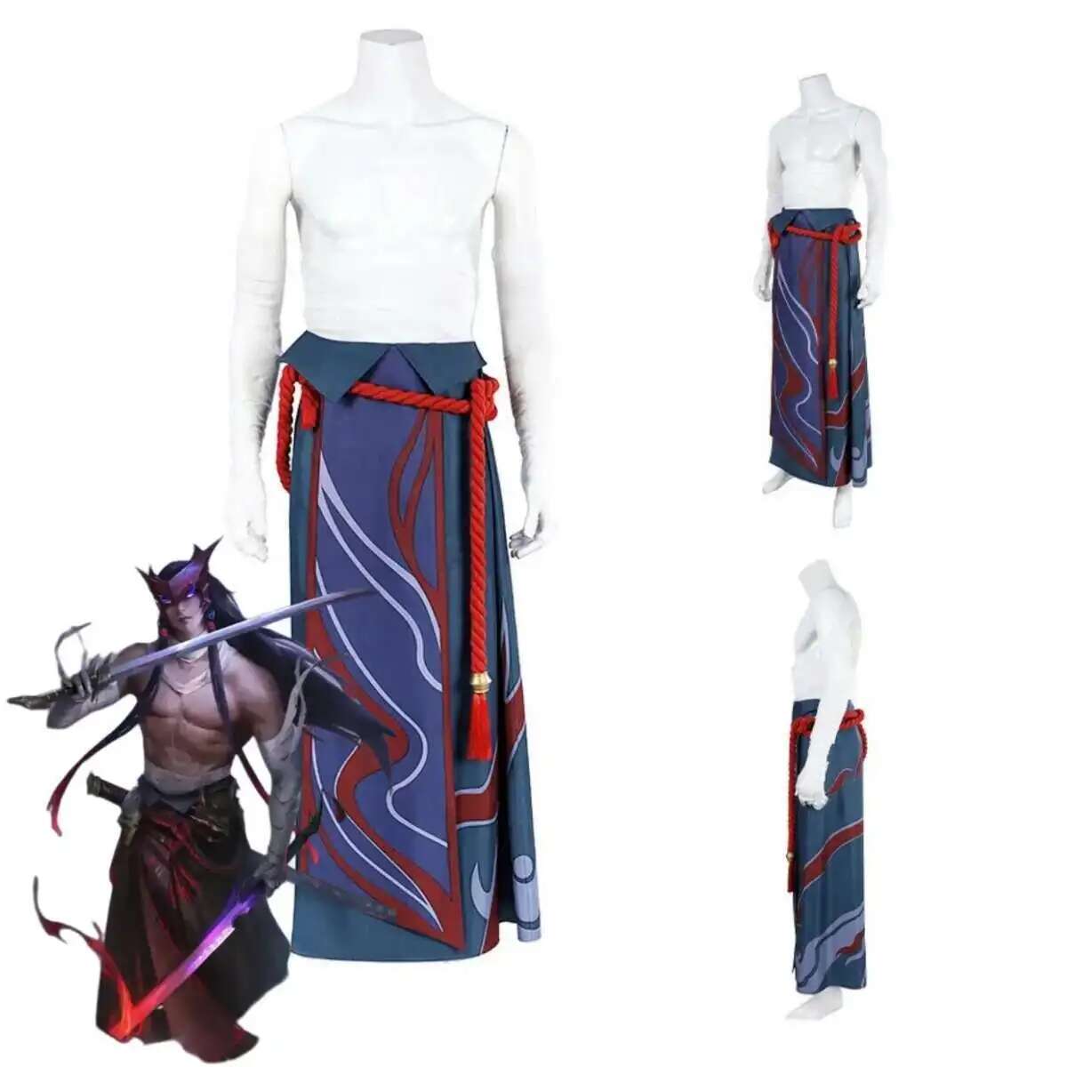 Game LOL Unforgotten Yone Cosp - Anime Cosplay To Buy 리뷰 및 가격