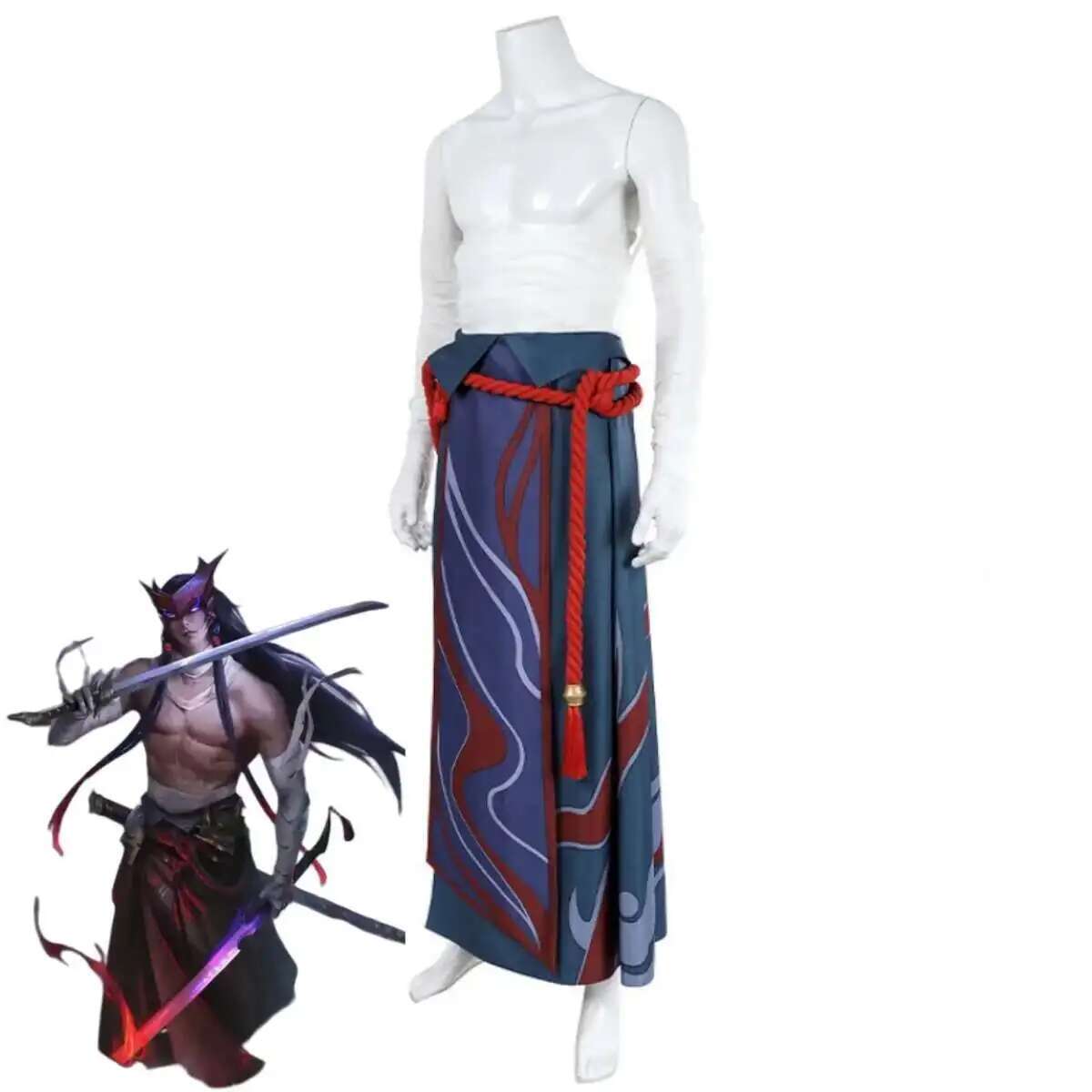Game LOL Unforgotten Yone Cosp - Anime Cosplay To Buy 리뷰 및 가격