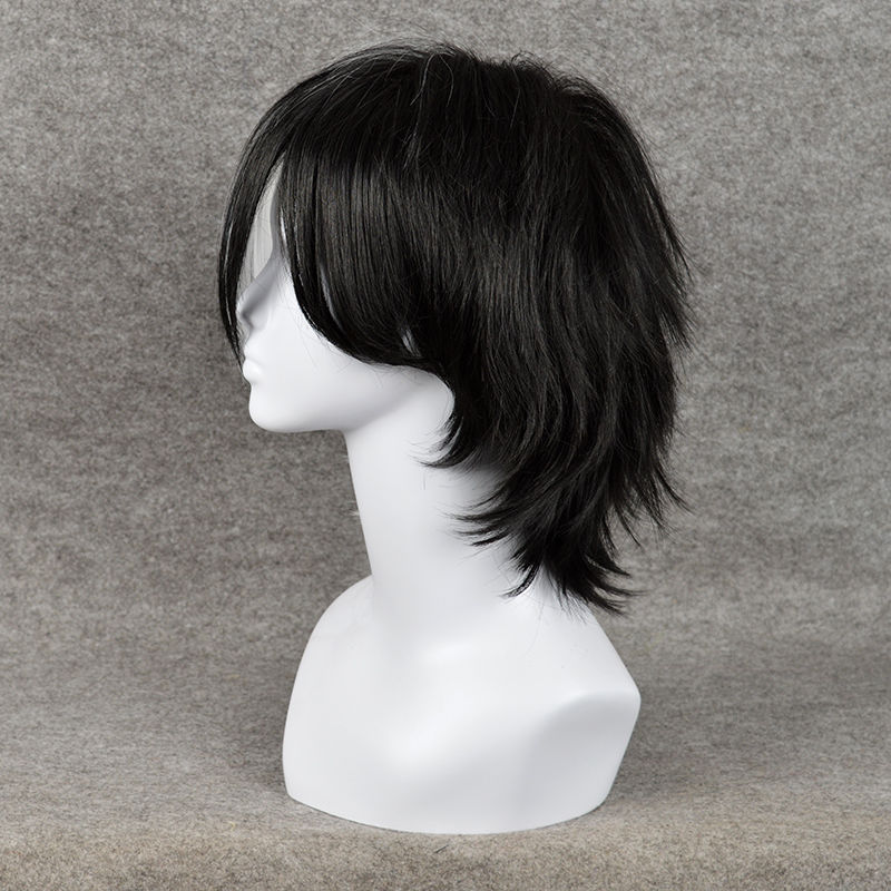 Anime Game Danganronpa Black a - Cosplay Anime White Hair 리뷰 및 가격