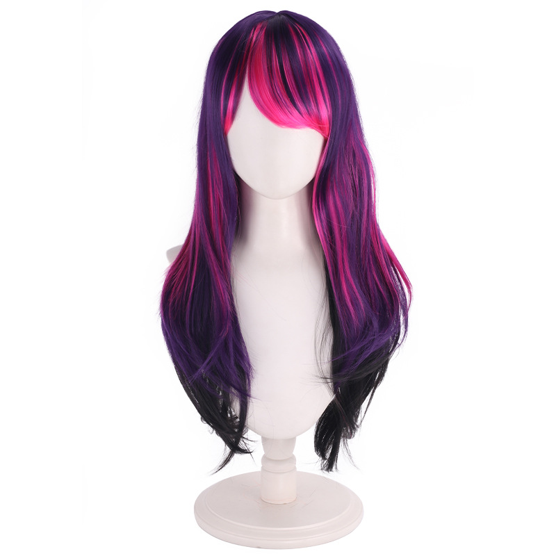 Cos wig purple gradient foal h - Anime Cosplay Recommendations 리뷰 및 가격