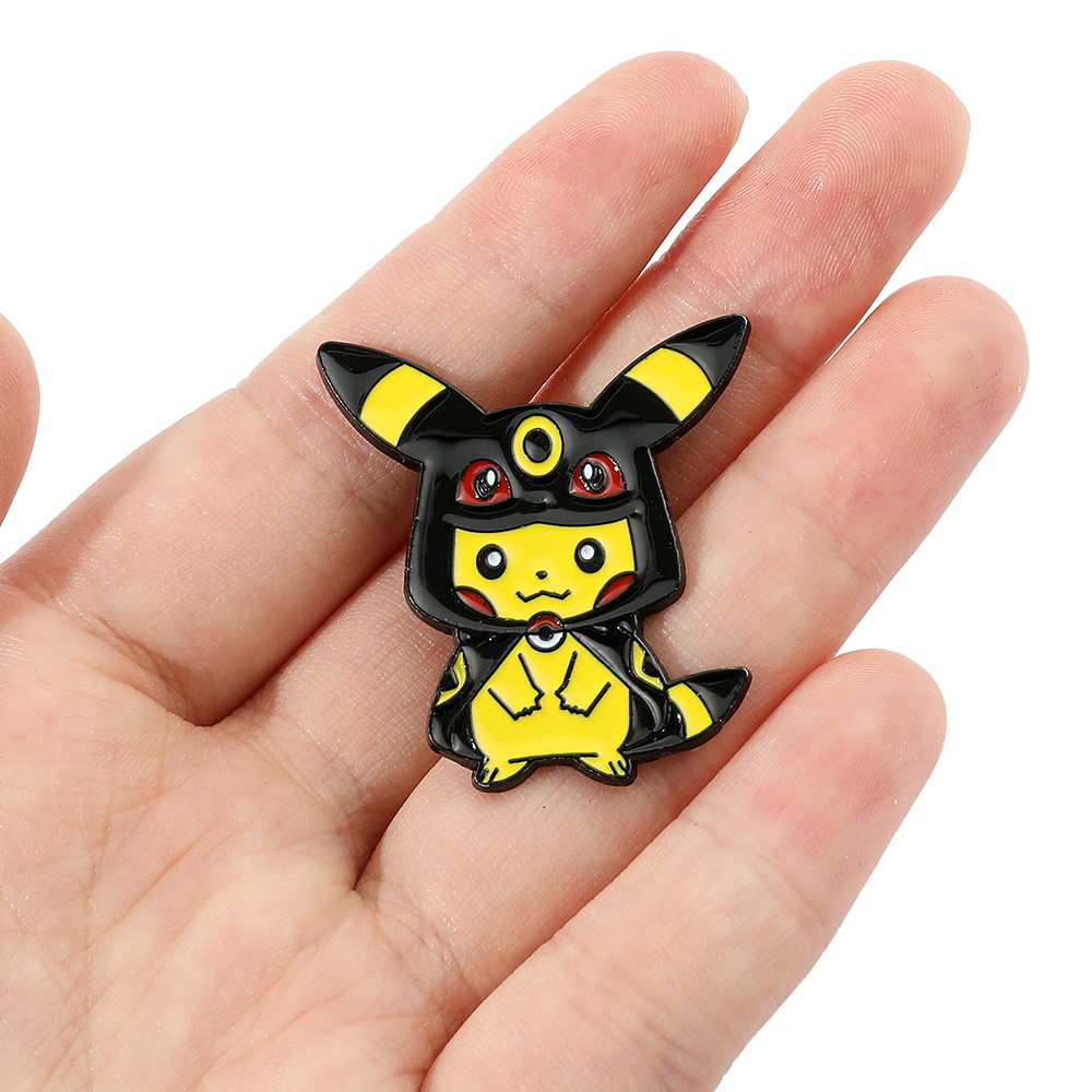 9 Pcs Creative Cartoon Brooch  - Anime Cosplay Pokemon 리뷰 및 가격