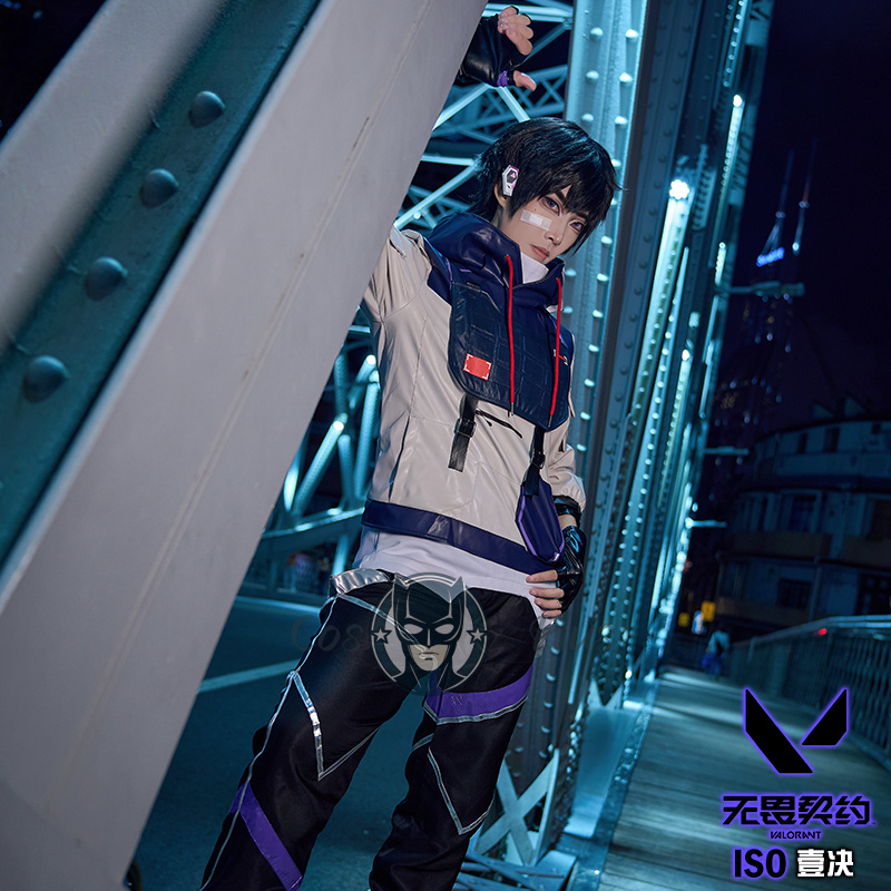 ISO Cosplay Valorant Costume H - Anime Cosplay Dress For Men 리뷰 및 가격