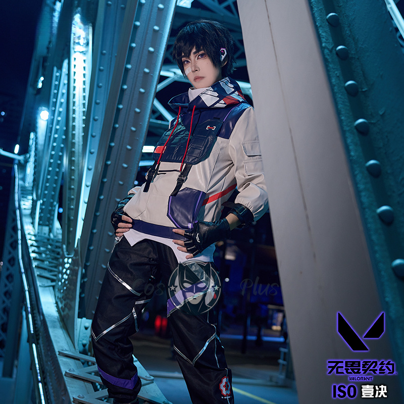 ISO Cosplay Valorant Costume H - Anime Cosplay Dress For Men 리뷰 및 가격