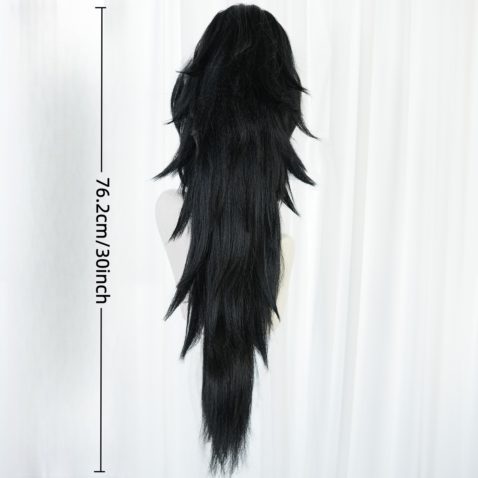 Anime cosplay wig black hairst - Cosplay Anime Expo 리뷰 및 가격