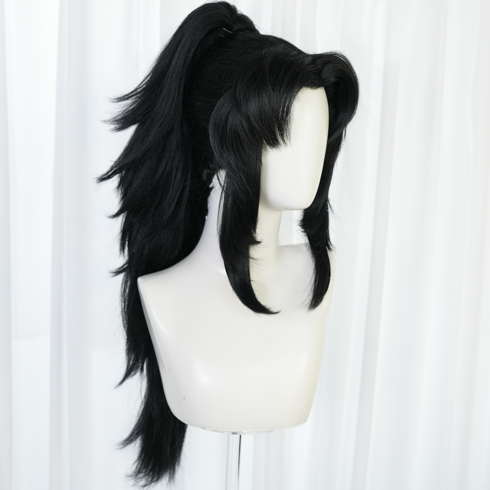 Anime cosplay wig black hairst - Cosplay Anime Expo 리뷰 및 가격