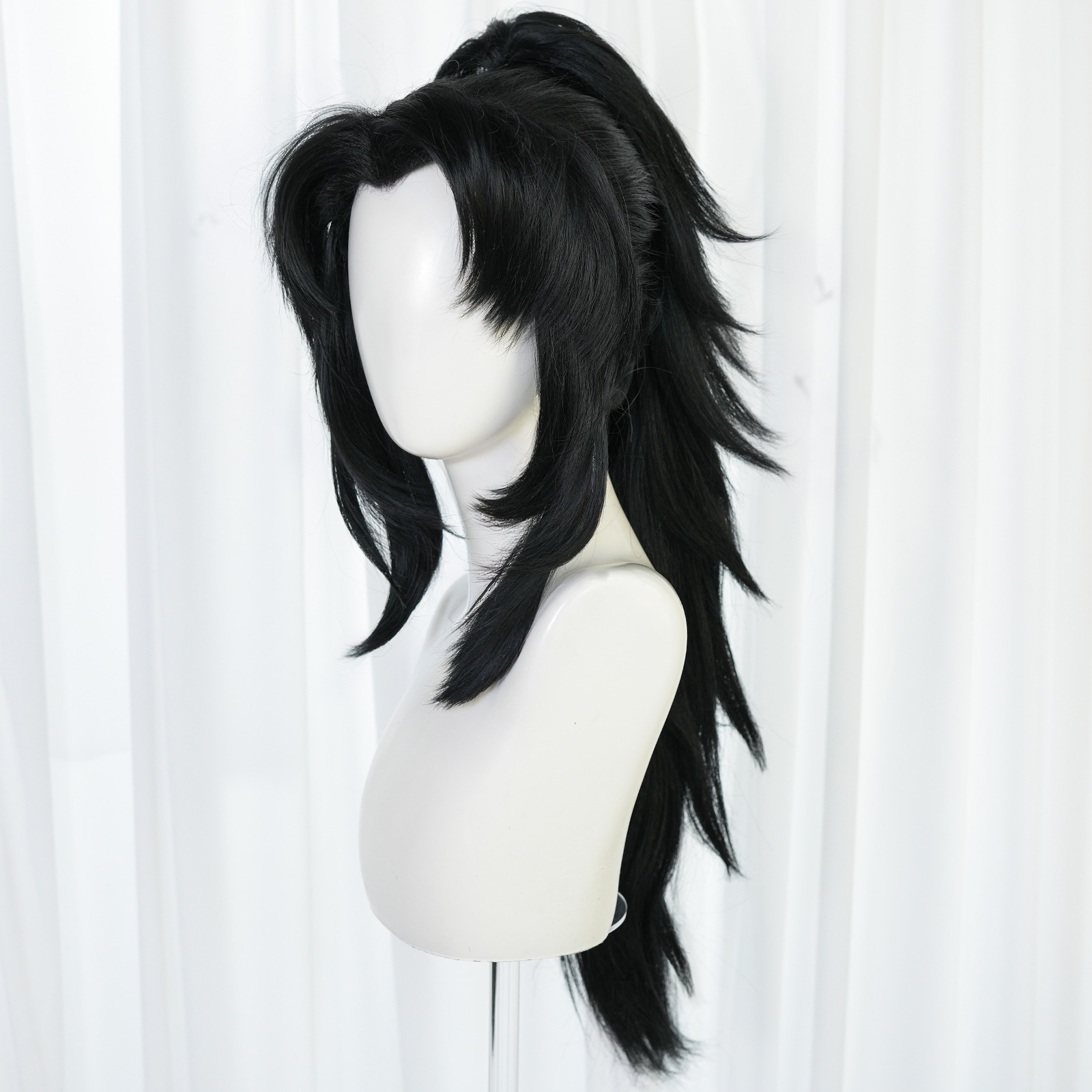 Anime cosplay wig black hairst - Cosplay Anime Expo 리뷰 및 가격
