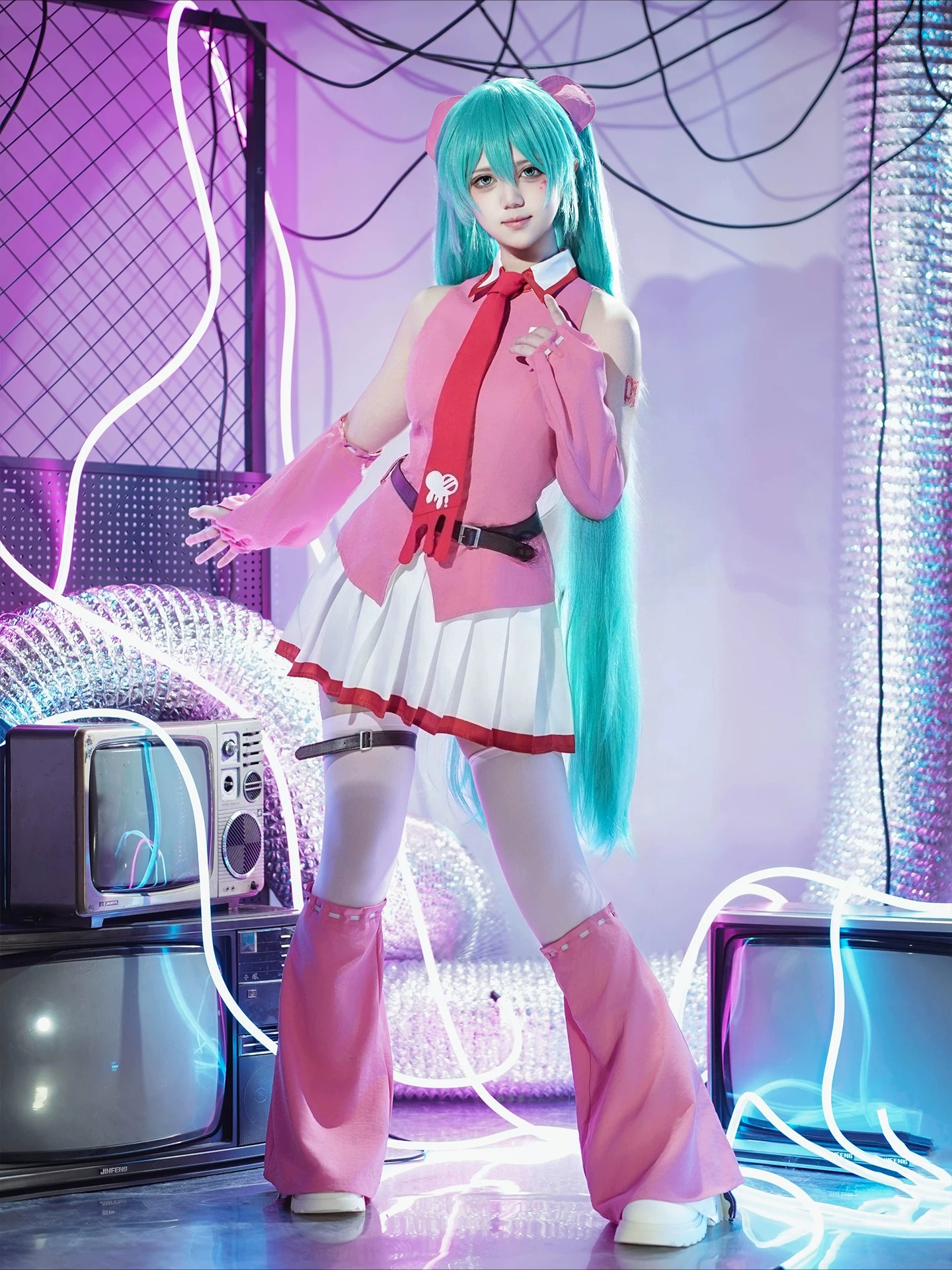 Miku Gloomy Bear Crossover lin - Anime Cosplay Costumes Female 리뷰 및 가격