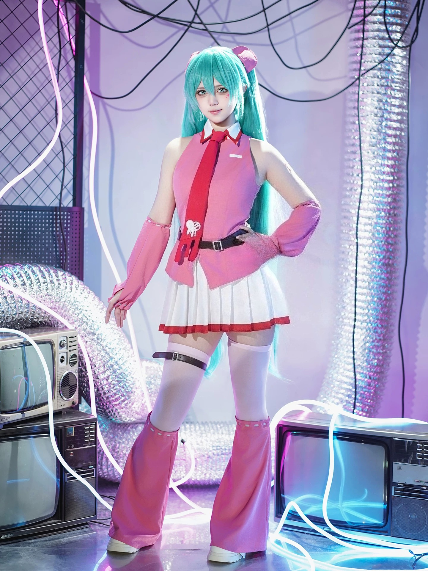 Miku Gloomy Bear Crossover lin - Anime Cosplay Costumes Female 리뷰 및 가격