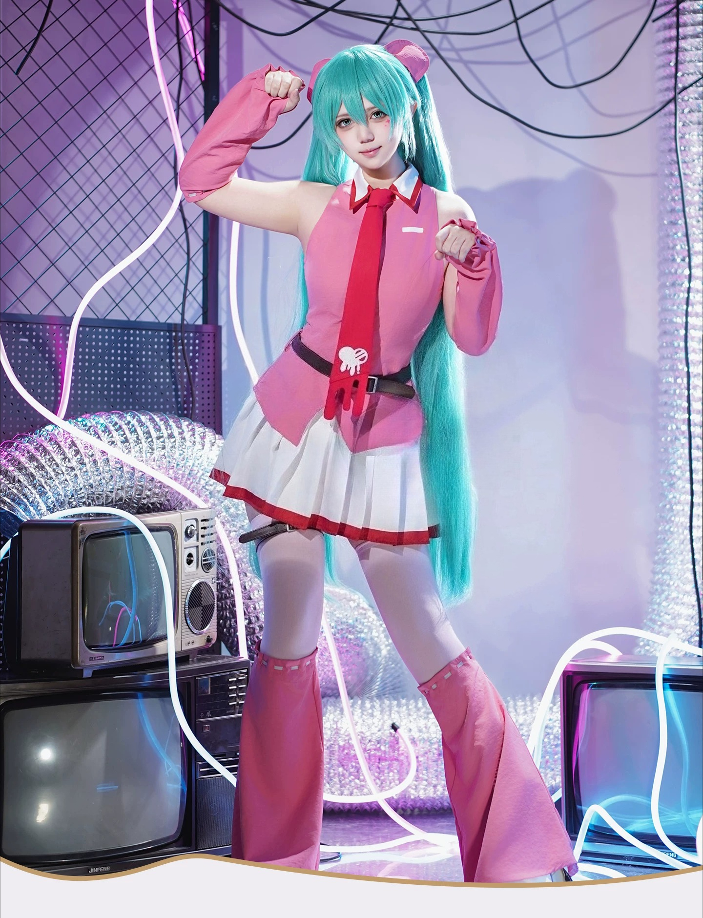 Miku Gloomy Bear Crossover lin - Anime Cosplay Costumes Female 리뷰 및 가격