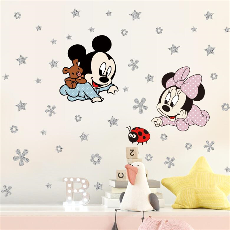 Cartoon Mickey Minnie Mouse Ba - Anime Cosplay Wallpaper 리뷰 및 가격