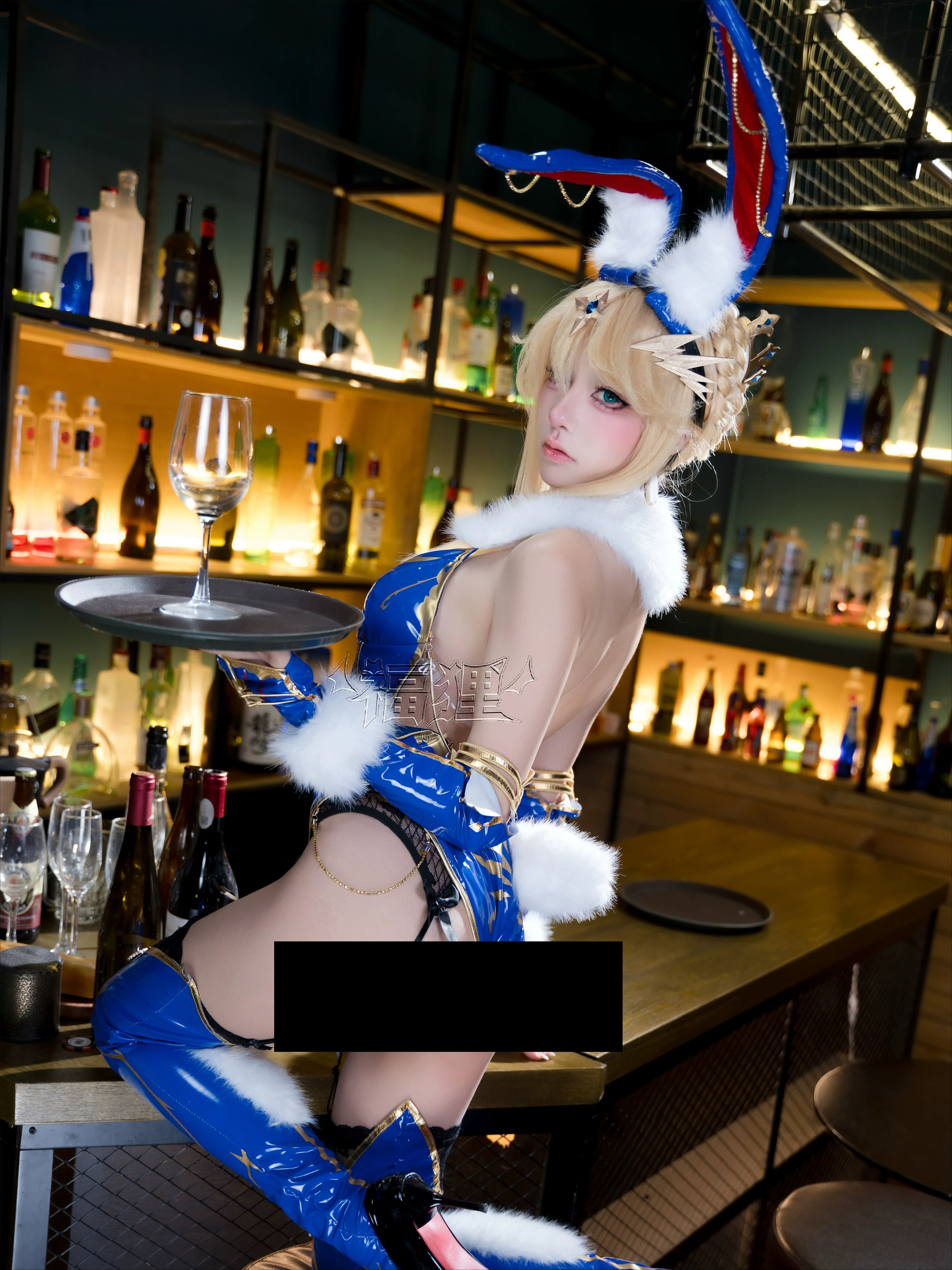 FGO Lancer Artoria Bunny Girl  - Anime Cosplay For Girls 리뷰 및 가격