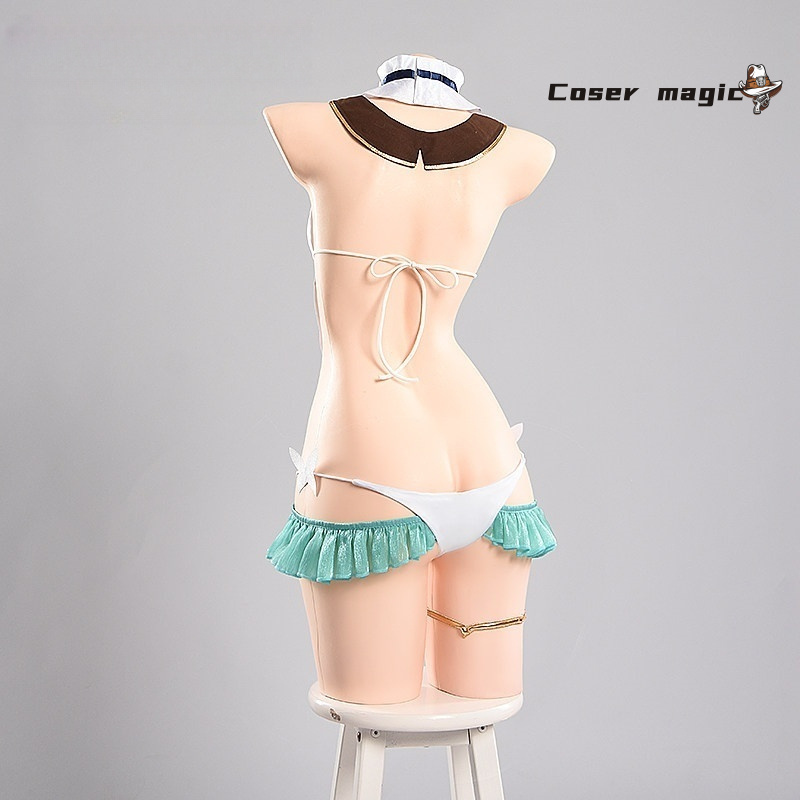 Azur Lane KMS Agir Cosplay cos - Anime Cosplay Bikini 리뷰 및 가격