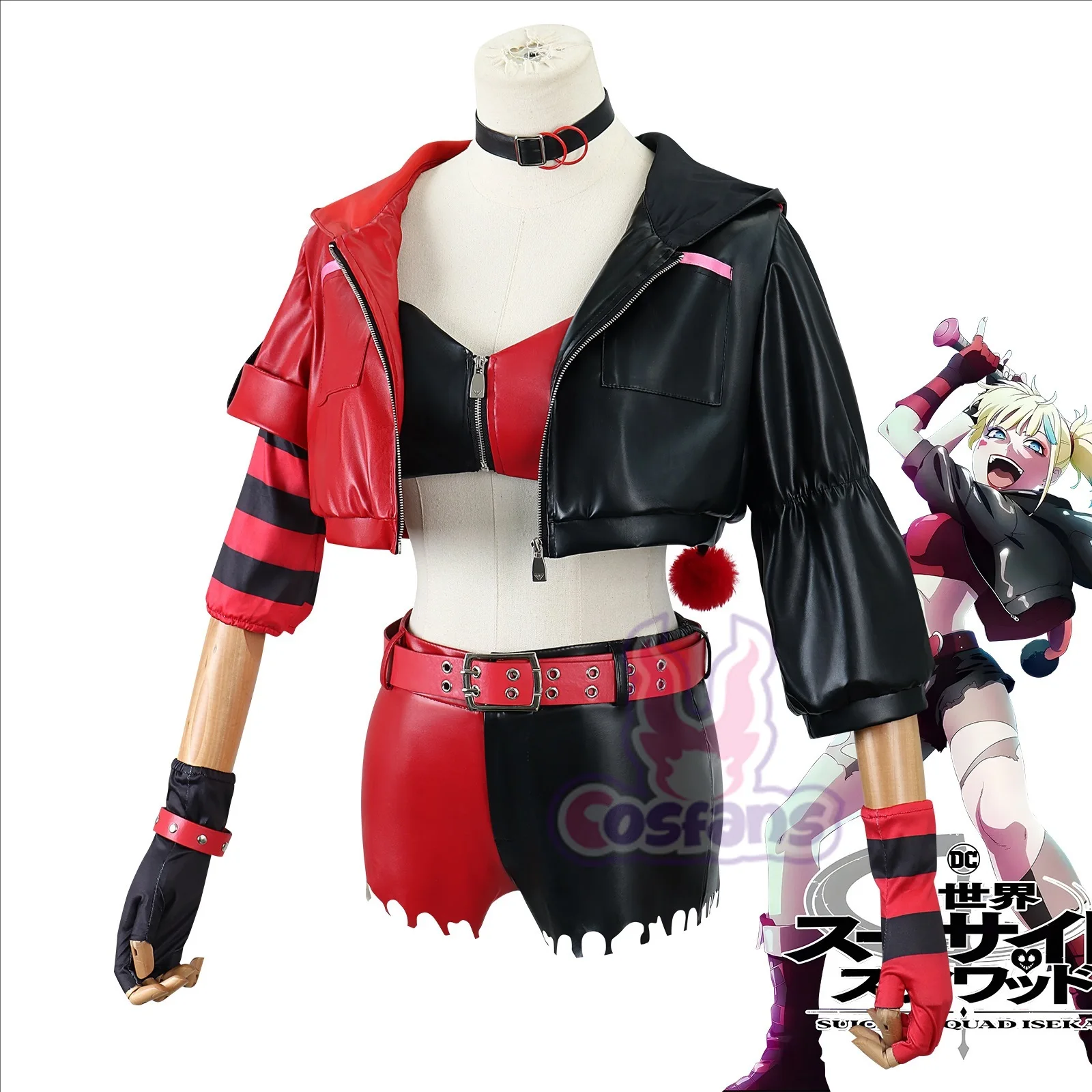Suicide Anime Quinn Cosplay Co - Anime Cosplay Youtube Shorts 리뷰 및 가격