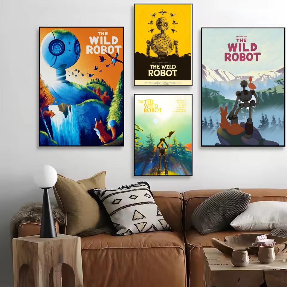 The W-Wild Robot Anime Poster  - Anime Cosplay Wallpaper 리뷰 및 가격