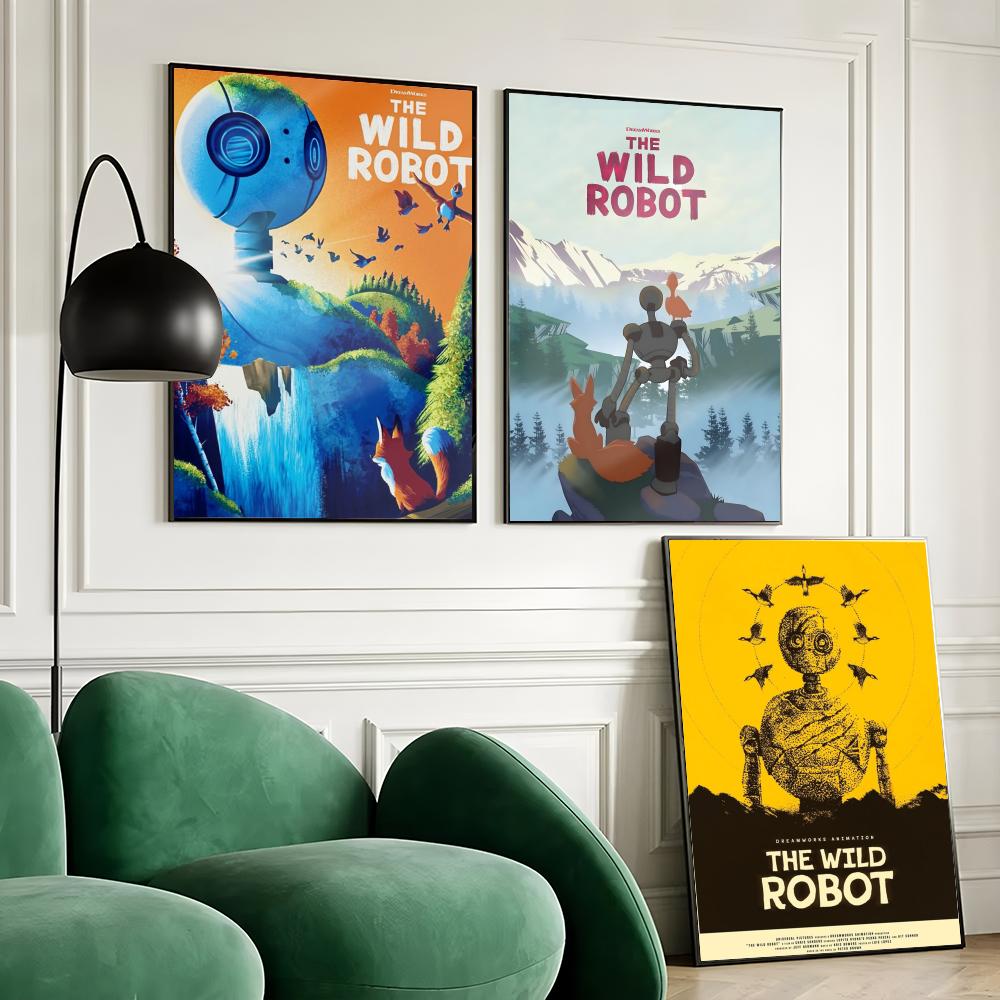 The W-Wild Robot Anime Poster  - Anime Cosplay Wallpaper 리뷰 및 가격